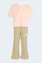 Adidas Σετ Παιδικό με βαμβάκι KD5927 ροζ SS26