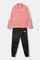 Puma komplet dresowy dziecięcy Poly Baseball Suit różowy 686302.PPY2