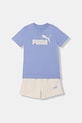 Παιδικό σετ Puma ESS No.1 Logo 2-pack πλεκτό ύφασμα μπλε 686307