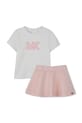 Komplet za bebe Michael Kors pletivo roza R30547.86.94