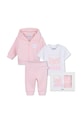 Sada pre bábätká BOSS pletenina ružová J53073.86.94