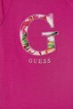 Guess komplet codzienny niemowlęcy bawełniany z elastanem różowy A6GG05.K6YW4.PPY2.M