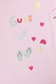 Dziewczynka Guess komplet codzienny dziecięcy K6GG03.K6YW0.PPY2.M różowy