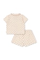 Konges Sløjd комплект на кожен день дитячий бавовняний PIO SS SET GOTS KS105520.PPY2 бежевий SS26