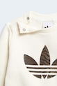 Детски анцуг adidas Originals бежов KD5824