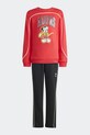 Dječja trenirka adidas DISNEY JZ7671 crvena SS26