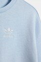 adidas Originals komplet dresowy niemowlęcy z bawełną niebieski KR2456