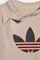 Chłopiec adidas Originals komplet bawełniany dziecięcy KD1039 beżowy