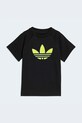 adidas Originals komplet bawełniany dziecięcy KD1040 czarny SS26
