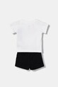 adidas Originals compleu pentru copii, cu bumbac KH2884 alb SS26
