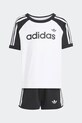 adidas Originals komplet bawełniany dziecięcy KD5777 biały SS26