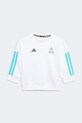 Komplet trenirka za bebe s pamukom adidas Performance MERCEDES KE5934 bijela SS26