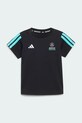 adidas Performance komplet bawełniany niemowlęcy MERCEDES KE5931 czarny SS26