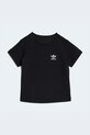 adidas Originals komplet bawełniany dziecięcy KC8040 czarny SS26