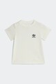 adidas Originals komplet bawełniany dziecięcy KE2357 beżowy SS26
