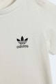 Детски памучен комплект adidas Originals бежов KE2357