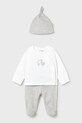 Σετ μωρού Mayoral Newborn απλικέ γκρί 1506.1A.Newborn.PPY2