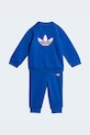 adidas Originals dojčenská súprava s bavlnou tmavomodrá KD1043