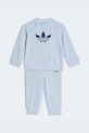 adidas Originals спортивный костюм для детей с хлопком голубой KD1042
