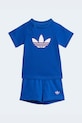 adidas Originals σετ παιδικό με βαμβάκι σκούρο μπλε KD1033