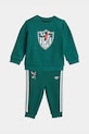 adidas Originals спортен комплект за деца с памук зелен KC8425