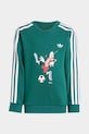 Chłopiec adidas Originals dres dziecięcy KC8430 zielony