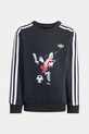 Dječaci adidas Originals trenirka za djecu s pamukom KC8429 crna