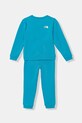 The North Face komplet dresowy dziecięcy KID TNF PERFORMANCE FLEECE SET NF0A8CV0D7R1 niebieski SS26