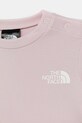 Chłopiec The North Face komplet codzienny niemowlęcy BABY 24/7 SET NF0A8FYRMC11 różowy