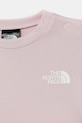 Chlapec The North Face denná súprava dojčenská BABY 24/7 SET NF0A8FYRMC11 ružová