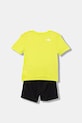 The North Face komplet dziecięcy KID 24/7 SET NF0A8FYSWIT1 zielony SS26