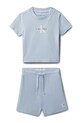 Calvin Klein Jeans σετ βρέφους βαμβακερό μπλε LVCKSJI09B.PPY2