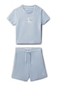 Calvin Klein Jeans σετ βρέφους βαμβακερό μπλε LVCKSJI09B.PPY2