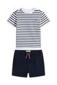 Tommy Hilfiger komplet codzienny dziecięcy bawełniany granatowy KN0KN02379.PPY2