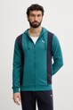 Puma komplet dresowy męski bawełniany Hooded Sweat suit 691769 turkusowy SS26