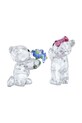 Salon i sypialnia Swarovski figurka dekoracyjna KRIS BEAR 2,1 x 2,7 x 4,3 cm 2-pack 5720454 transparentny