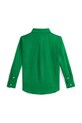 Polo Ralph Lauren koszula lniana dziecięca 322967600501 zielony SS26