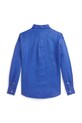 Παιδικό λινό πουκάμισο Polo Ralph Lauren 323967600501 μπλε SS26