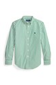 Παιδικό βαμβακερό πουκάμισο Polo Ralph Lauren casual πράσινο 323979319501