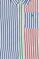 Băieți Polo Ralph Lauren cămașă din bumbac pentru bebeluși 320A96282001 multicolor