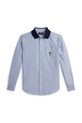 Polo Ralph Lauren koszula bawełniana dziecięca bawełna niebieski 323A96286001