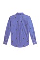 Polo Ralph Lauren koszula bawełniana dziecięca 323A96287001 niebieski SS26