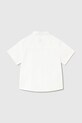 Mayoral koszula z domieszką lnu dziecięca 1111.3A.Baby.PPY2 biały SS26