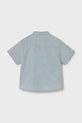 Дитяча сорочка з домішкою льну Mayoral 1111.3A.Baby.PPY2 блакитний SS26
