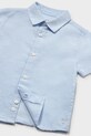 Αγορίστικα Παιδικό πουκάμισο με λινό Mayoral 1112.3B.Baby.PPY2 μπλε