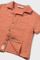Chłopiec Mayoral koszula bawełniana dziecięca 1113.3C.Baby.PPY2 pomarańczowy