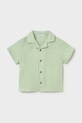 Otroška bombažna srajca Mayoral Casual zelena 1113.3C.Baby.PPY2