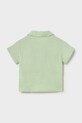 Otroška bombažna srajca Mayoral 1113.3C.Baby.PPY2 zelena SS26