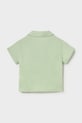 Otroška bombažna srajca Mayoral 1113.3C.Baby.PPY2 zelena SS26