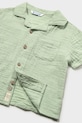 Dečki Otroška bombažna srajca Mayoral 1113.3C.Baby.PPY2 zelena